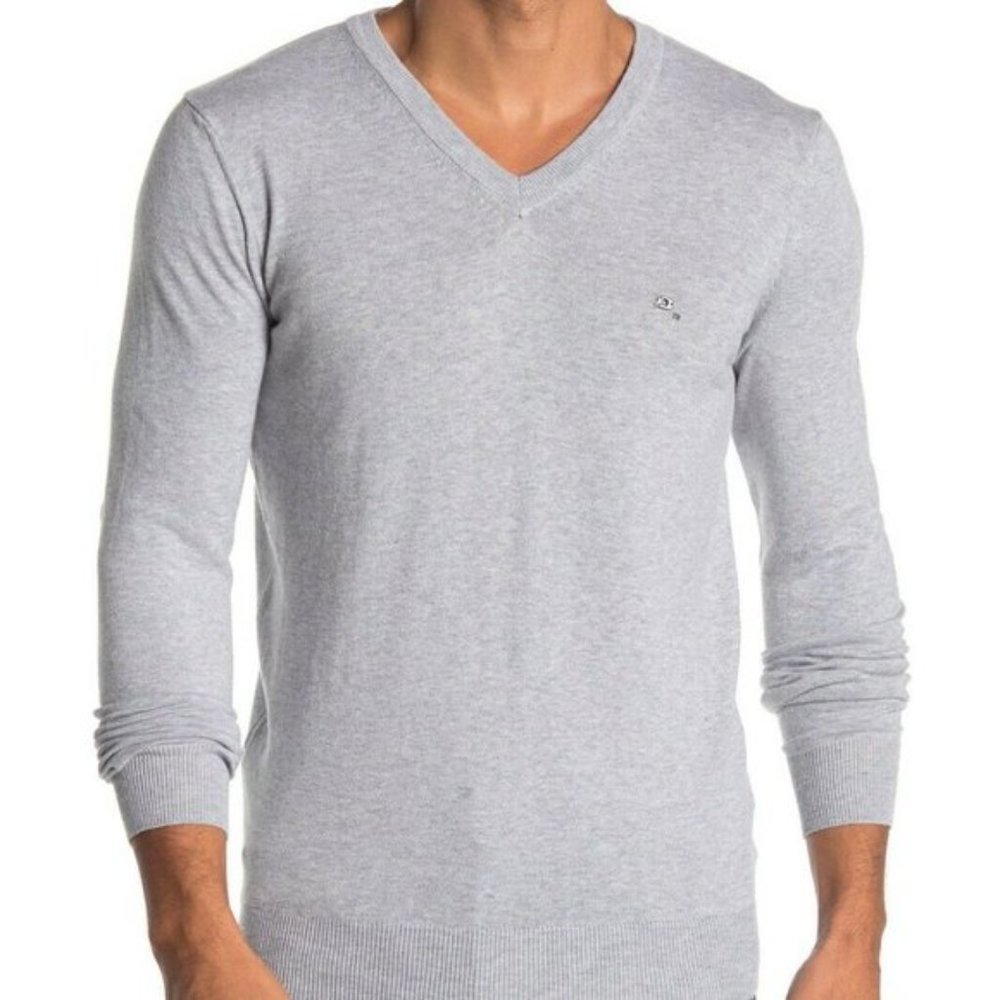 Diesel K-Bentilogo Knitwear V-Neck Sweater NWT XL